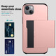 Convient pour l'iPhone 15 peut contenir la coque obstruée et le portefeuille Apple à l'épreuve de la chute 14 Pro MAX TYPE XR CARTE 15 ULTRA CARD SAG BACK CARTRE SGP CARTE - Black iPhone 14