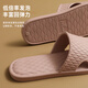 Merdor Stille Hausschuhe für Frauen im Sommer antibakteriell und nicht riechend Füße für Badezimmer im Innenbad, Anti-Rutsch weiche Bodenleichter Sandalen Leder Pink 38-39 (m)