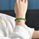 
Keyukaoke guaranteed price 618 Hetian jade bracelet Women's jade bead bracelet Jade bracelet Model 1 About 8mm D1283z