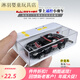 Ultra-small mini charging remote control car cans Coke sports car high-speed drift racing children's toys small pickup truck - green and black - 2.4G remote control charging + dry battery + tools