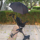 elittile universal parasol for walking children parasol black