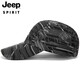 Jeep (JEEP) hat men's baseball cap thin mesh breathable peaked cap sports outdoor leisure fishing mountaineering sun hat