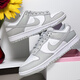 耐克（NIKE）Dunk Low Retro 男子白灰运动鞋复古板鞋 DD1391-103 灰白 43