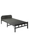 Folding bed sheets for home simple beds for extra beds 1.2 meters reinforced lunch break hard board small bed adult office iron bed two folding bed black frame 120cm wide bed head without soft bag]