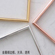 世裔明星同款双面透明三联折叠相框摆台5寸678寸玻璃金属画框空框相册 黑色二联-竖款 1个 6寸玻璃面（照片≤10.2*15.2cm）