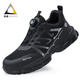 Jingtu labor protection shoes for men, breathable, lightweight, comfortable, non-slip, SRA insulated 10KV soft sole safety shoes, construction site safety protective shoes, lightweight and comfortable, fashionable soft sole 45