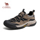 Camel (CAMEL) outdoor hiking shoes for men in summer new style breathable and comfortable hiking sports workwear shoes G14S342046 apricot color 42
