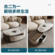 Dipu slate coffee table cobblestone special-shaped minimalist creative shape retractable storage designer side table tea table 2477