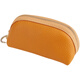 Xingchangwang genuine leather simple large capacity universal car key bag cowhide women's compact storage mini key bag cover home cute bright yellow