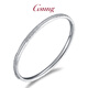 GsunG platinum bracelet women's new model PT950 double nail sand imperial concubine bracelet platinum laser face open bracelet shiny and fashionable custom made gold special shot single shot invalid will not be shipped