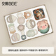 BeiE (BeiE) Newborn Gift Box Hand-Ringing Newborn Baby Toys Holiday Gift Baby Toys 0-6 months Newborn Gift Box - 8 Ringing Bells + Hand-Catching Ball + Tumbler