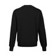 VERSACE JEANS COUTURE奢侈品男装男士圆领字母印花卫衣长袖T恤12127礼物 黑色 M