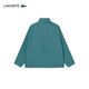 LACOSTE French crocodile men's fashion trend versatile basic casual zipper jacket | BH3767 IY4/Quiet Blue M 50 175