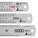 
SHINWA Japanese Anime Brand Industrial Grade Original Imported High Precision Stainless Steel Ruler Flat Ruler Ultra-Length Ruler 1.5m~6m14052 14079 Ruler Polished 3m