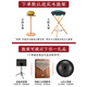 Hluru Luru Ehereal Drum Titanium Stahl Schafe Abao 15 Musikinstrument für Kinder Anfänger Farbe hohl professionelle Hand Drum Titanium Stahl [Big Drum + Small Drum] Malachit Doppeltrommelständer