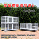 HKML factory direct sales three-layer breeding cage cat cage dog cage pet cage breeding cage pigeon cage rabbit cage 162*70*190 mortise lock three-layer tray with partition Fujian Guangdong