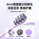 Saky high-end electric toothbrush Saky electric toothbrush G33 high-end sonic electric couple automatic soft bristle charging waterproof vibration toothbrush gift G33 Zhizhi Blueberry (2 brush heads in total)