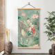 麒麟送子挂图麒麟子装饰年画海报麒麟子图富贵吉祥结婚童子画卧 11151麒麟送子图A 宽60CM*高120CM 色框+高清油
