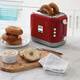 KENWOOD Toaster Toaster Toast Toaster Toast Toaster Home Baking Rack Oven Breakfast Artifact TCX751 Red