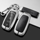 Chery Exploration 06 Key Case 23 Tiggo 9/8 Kunpeng Version plus Auto Pro Version Pack Metall Shell Schnallen MEN Smart Vier-Taste-Schütze Black + Armband Schnalle