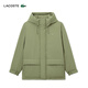 LACOSTE Wang Yibo's same style French crocodile men's winter warm goose down jacket | BH0697 BMY/khaki green 2XL 56