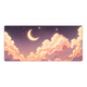 
Three-color cat mouse pads with super large 2D landscape office desk pads gaming e-sports computer keyboard pads student dormitory writing mats can be customized high-value thickened lock edge anti-slip 12805 pink starry sky 100 cm x 50 cm x 3 mm