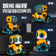 JJRC2025款智能遥控机器人早教儿童女孩宝宝格斗黑科技robot男生 R29机器人A款表情切换 标配单电1块充电电池