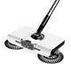 Xinbaolu Handpushing-Kehrmaschine Lazy Mop Sweeping Machine Multifunktionales Sweeping-Werkzeug für home verwenden Sie Lamprospless-Modell [Standard mit 1 Stück Stoff-Vitalität Orange]