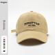 MMOPTOP Japanische Wäsche Retro Frühling und Sommer weiche Top Baseballkappe mit kleinen neutralen Männern und Frauen weicher Top großer Kopfumfang Baseballkappe