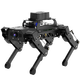 Fantasy Ros2 Roboter Puppypi Raspberry Pi 5 Vierbeiner Maschinenhund AI Großer Modell visuelle Identifikation Intelligente Sprachinteraktion Slam Diagramm Navigation Python Open Source Professionable Professional Development Edition + Aluminiumbox Raspberry Pi 5/8g