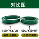 博雷奇进口IDU聚氨酯轴用油缸密封圈内径8-50mm 22 25 28 30 32YXd油封 IDU12188（5个）进口墨绿色