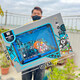 Kinder großer Brettspiel Geschenkbox Billard Tisch Spielzeug Eltern-Kind Interactive Boy Toys Organisation Geschenk 9923 Brettspielkatapult-Maschine [Big Gift Box]