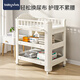 babyviva婴儿床 可移动婴儿尿布台宝宝抚触护理台换尿布可移动新生儿洗浴 尿布台+乳胶垫