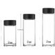 Heenoor Glass Cup Одиночный слой утолщенный мужчина и женщины с большими возможностями делают чайные чашки Портативная домашняя чашка с крышкой 300 мл натурального цвета XN-6173 300 мл черного цвета XN-6173