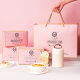 
A freeze-dried bird's nest and tremella soup brewed instantly without boiling bird's nest drinking pregnant women's quick meal replacement gift box for elders 4 boxes [send constant temperature cup + gift bag]