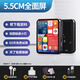 Linhan full screen mp3mp4 walkman student version ultra-thin bluetooth small portable full touch screen mp5 music player artifact mp6 English pronunciation dictionary novel 5.5CM touch screen + pronunciation English dictionary + Bluetooth function black 4G