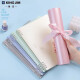 König Jim 9855tte Tefrenu Lose Blattspulen Buch B5 Notebook Student Office Ledger Notizier Perlenstil Dunkelblau
