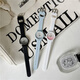 
Exam-specific watch for women's ins style simple and quiet high-value junior and senior high school students versatile white 5010 gradient white, free battery for watch box