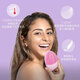 FOREO LUNA facial cleansing device LUNA 3 plus microcurrent skin tightening thermal energy facial cleansing device electric cleansing pores and dirt facial cleansing tool female gift pink