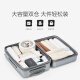 Avas suitcase 20-inch men's small trolley case travel case women's code box airplane boarding case 6182 space silver
