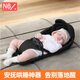 Newbele Baby Strap nouveau-né bébé 0-3-5 mois pour sortir pour tenir un outil de bébé magique pour embrasser l'enfant horizontalement. Gris de l'espace profond: 0-5 mois approprié, étreignez la ceinture horizontalement