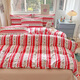 Taowei ins cotton bed four-piece set 100% cotton quilt cover cartoon dormitory bed sheet three-piece naked sleeping bedding red bunny 100% cotton skin-friendly naked sleeping 1.8m bed/sheet style four-piece set 200x230 quilt cover Taowei ins cotton bed four-piece set 100% cotton quilt cover cartoon dormitory bed sheet three-piece naked sleeping bedding red bunny 100% cotton skin-friendly naked sleeping 1.8m bed/sheet style four-piece set 200x230 quilt cover