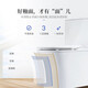 
HUIDA Bathroom Toilet Ordinary Household Bathroom Pumping Light Sound Ceramic Toilet Large Impact Level Water Efficiency Water Saving [Anti-bacterial Thin Cover] Level Water Efficiency 6218 Pit Distance is above 385mm 400mm