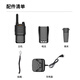 Yixin (YSHON) K68 analog intercom small portable wireless high power handheld table outdoor frequency modulation [flashlight function] long distance home hotel supermarket construction site team
