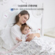 DOMIAMIA baby four-layer gauze cover blanket baby quilt spring and summer bamboo fiber antibacterial kindergarten children's blanket 110x140
