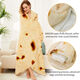 New Pizza Blanket Flannel Blanket Baby Blanket Office Nap Blanket Indian Baby Blanket Chinese Cabbage Adult Size 180*180cm Storage Bag