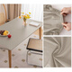 Rangqian customized all-inclusive tablecloth waterproof and oil-proof no-wash dining tablecloth coffee table fabric table cover table cover desk pad table cover-orange Customized contact customer service to confirm the price