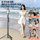 Schöner Selfie-Stick [AI Intelligent Follow-up] 2025 Neues professionelles Shooting und Live-Sendung integrierter Gimbal Vierachse Anti-Shake-Gesichts-Tracking 360 rotierende Reise tragbare Fotografie-Artefakte