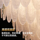 
Dina French living room chandeliers high-end luxury crystal lamp villa duplex building headlight bedroom dining light new 2025 P9887/50 full spectrum three-color light