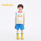Balabala baby short-sleeved suit boys T-shirt summer children's pants 2024 children's clothing fashionable 208224119103

